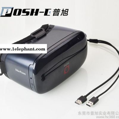 定制VR智能虚拟现实头盔连接线 VR端加Redmere 1610S信号放大芯片图2