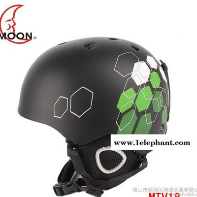 MOON 滑雪头盔雪地头盔 滑雪护具图3