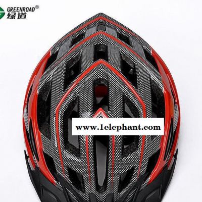 广东大型骑行装备头盔生产厂家批发 绿道lw-875仿一体成型骑行头盔