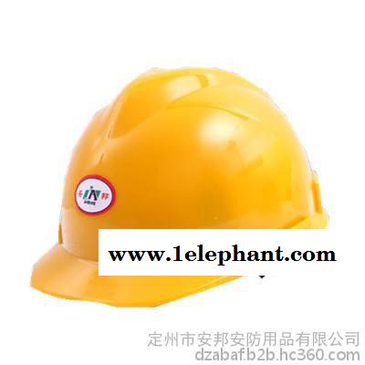 **冀安AB288B塑料安全帽 V型安全帽 施工安全防护头盔图3