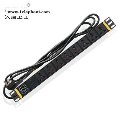 【大唐卫士】 DT7182 防雷PDU  8位多用孔 专业机柜 PDU插座  工业插排  质保五年 防雷插座图3