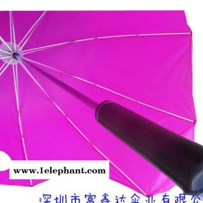 热卖30寸头盔伞带眼镜的雨伞看音乐会看球赛晴雨直杆伞图2