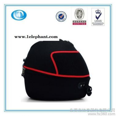 黑色塑胶手提头盔包