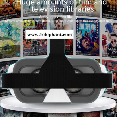WZX-VR509B头戴式VR一体机VR3D眼镜丨VR虚拟现实3D眼镜游戏头盔丨虚拟现实购物平台丨3D虚拟看房图5