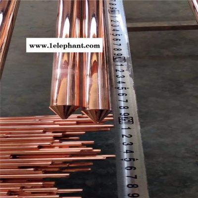 巴丁长期供应 防雷铜钢棒 防雷接地导流铜包钢钢棒 防雷铜棒图3