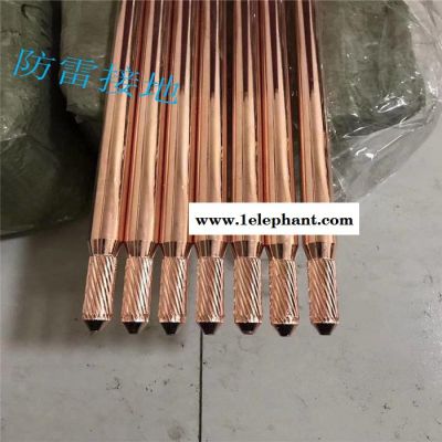 巴丁长期供应 防雷铜钢棒 防雷接地导流铜包钢钢棒 防雷铜棒图5