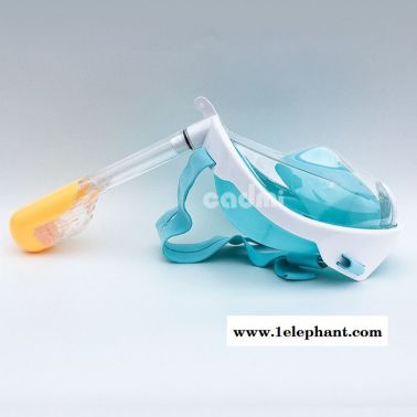全干式呼吸管潜水面罩  2018游泳装备专用防水防雾浮潜面罩一代