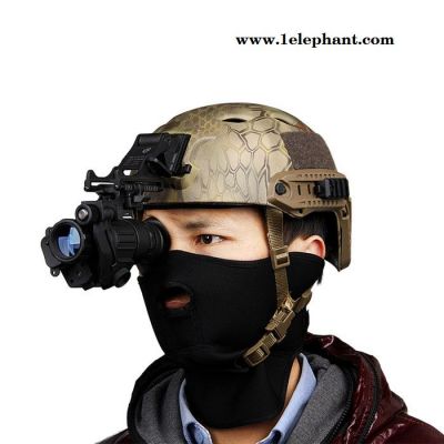 红外线军迷头戴头盔式高清夜视仪望远镜美式单筒PVS-14数码夜视仪图3