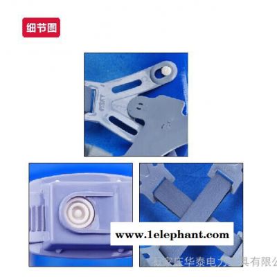 华泰电力 HT-01 玻璃钢安全帽 头盔电力施工安全帽高强度劳保防护安全帽印字图3