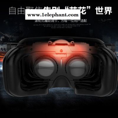 东莞市千幻魔镜实业有限公司 厂家 VR眼镜3D眼镜手机盒子头盔 VR产品 VRBOX 一代二代图2