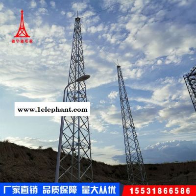 鑫华鑫防雷塔 角钢防雷塔 圆钢防雷塔 钢管防雷塔 防雷塔厂家图3