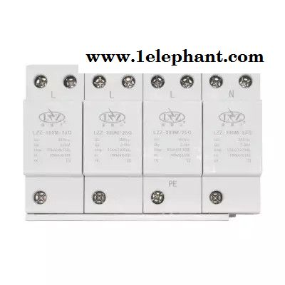 雷震子LZZ-380M/25G 电源防雷器 380v电源避雷器厂家品质保障图3