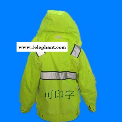 款反光雨衣 短款夹克 夏款现货安全服图2