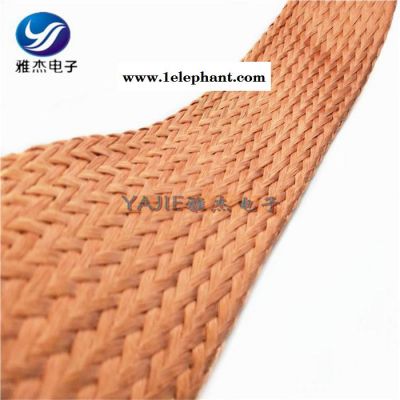 柔软铜编织带 防雷接地铜编织线 定制镀锡编织铜带图7