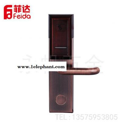 新款加长面罩感应锁 酒店电子门锁 智能刷卡宾馆门锁 直销图3