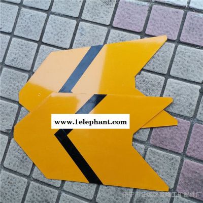 铁路转辙机鱼尾牌 轨道铝板反光标志牌 安全标识图3
