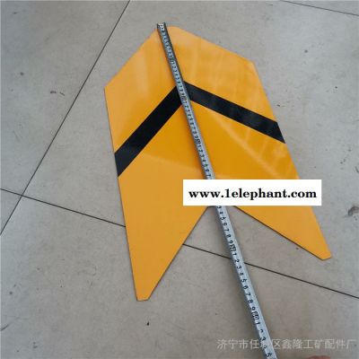 铁路转辙机鱼尾牌 轨道铝板反光标志牌 安全标识图5