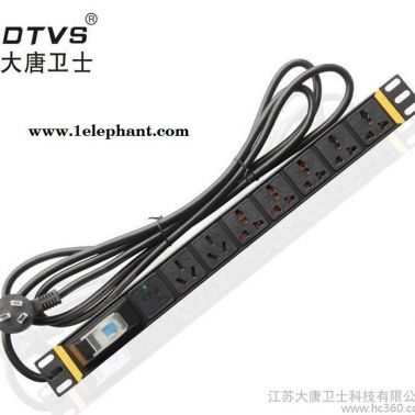 大唐卫士DT8175-2A 机柜专用PDU电源插座空开防雷接 防雷接线板