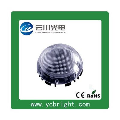 云川光电WZ-DG-RGB1506S24D压铸铝底座珠点面罩圆形直径150mm七彩光6WLED点光源图1