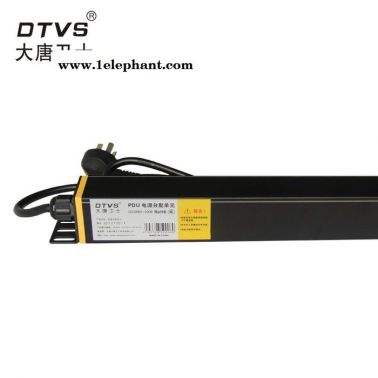 供应江苏南京 大唐卫士 DT7172-1  防雷PDU  电源机柜  插排插座  10A多用孔 机柜专用pdu 机柜插座