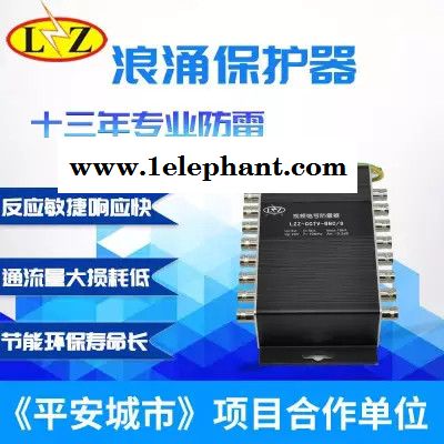 雷震子LZZ-CCTV-BNC/8  多口视频信号防雷器避雷器 摄像头防雷器厂家品质保障 视频信号防雷器图3