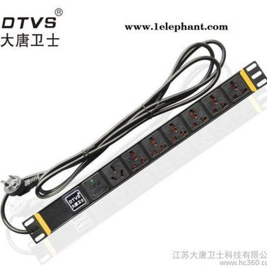 大唐卫士DT7172-1防雷PDU电源机柜插座10A多用孔