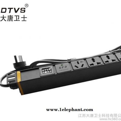 大唐卫士DT7172-1防雷PDU电源机柜插座10A多用孔图2