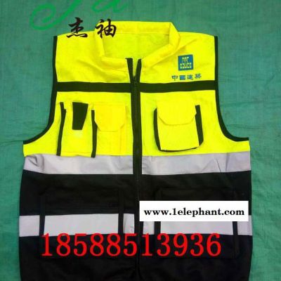 杰袖JXFGY-123 工地施工安全服信息交通安全服厂家反光衣反光衣反光背心信息图3