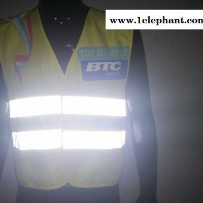 钲兴定制供应反光背心马甲可印字多口袋交通施工安全服骑行运动网金刚牛反光衣图2