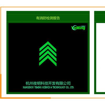 地铁夜光标识 地铁夜光指示标志 地铁疏散指示 夜光地铁标牌 夜光安全标识图4