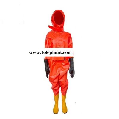 全封闭重型防化服轻型防护服连体防酸碱防腐蚀服半封闭防毒气安全服图4