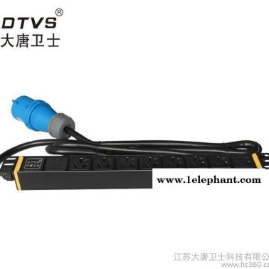 大唐卫士DT9082防雷PDU机柜电源插座8位16A国标孔插