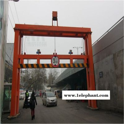 山东博威XGJ限高架 电动智能远程控制升降限高杆 公路限高架 交通安全标识图6
