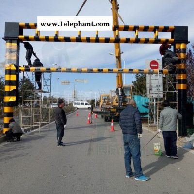 山东博威XGJ限高架 电动智能远程控制升降限高杆 公路限高架 交通安全标识图2