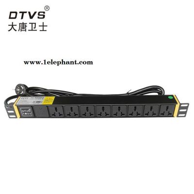 大唐卫士DT8282  spd防雷pdu  机柜电源  8位16A多用孔 PDU电源 质保五年图5