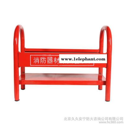 灭火器架子消防器材架灭火器箱存放架可放3KG 4kg5kg灭火器2具 量大发的物流图2