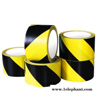 PVC警示胶带黑黄道路安全线线胶带地板场馆安全标识划线可定制XP-3698图6