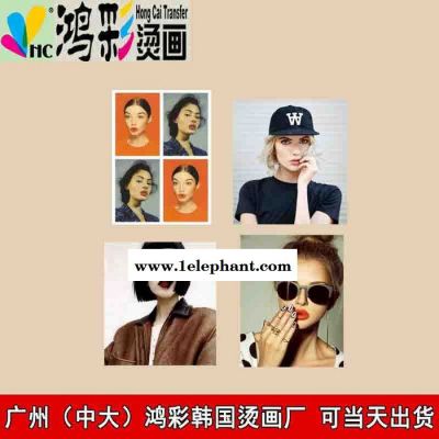 广州中大鸿彩韩国烫画厂家(图),供应赛夫服饰辅料 反光材料 服装烫画 热转印服装烫图卡通,明星人物印花烫图,数码热转印柯图1