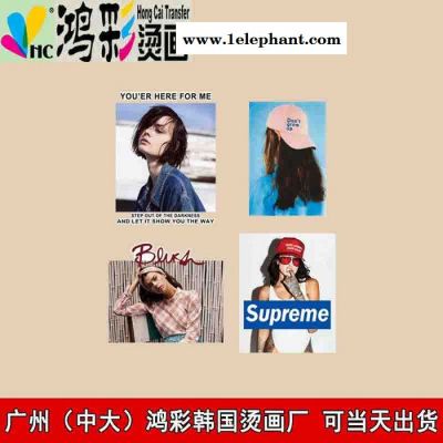 广州中大鸿彩韩国烫画厂家(图),供应赛夫服饰辅料 反光材料 服装烫画 热转印服装烫图卡通,明星人物印花烫图,数码热转印柯图4