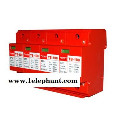 胜雷SL1-100/4三相电源防雷模块 防雷器图2