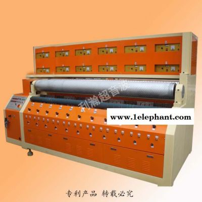 超声波皮革压纹机 2.2M裥棉压花复合机 反光材料压花机器设备图3