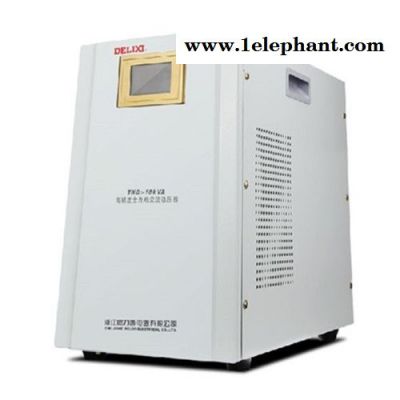 delixi/德力西液晶面板稳压器TND3-5KW/5000VA/5KVA单相高精度全自动带防雷保护稳压电源220V图5