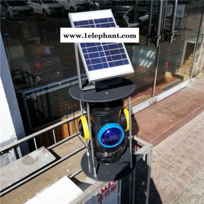 铁路太阳能转辙器标志灯 12V道岔太阳能交通信号灯 警示灯图3