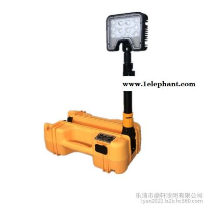 鼎轩照明FW6116LED轻便移动灯35W红蓝警示灯升降应急抢修工作灯充电式手提灯图4