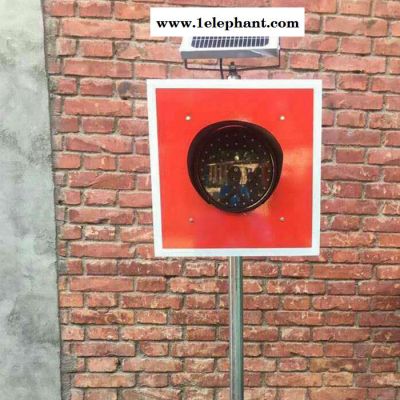 **铁路表示灯 铁路太阳能土挡灯价格 轨道警示灯图3