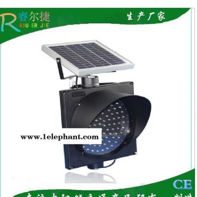 贵州太阳能黄闪警示灯 300MM黄闪灯 防雾灯 交通警示灯图3