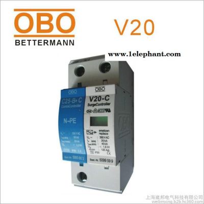 SPD浪涌保护模块OBO避雷模块V20-VA防雷模块图3