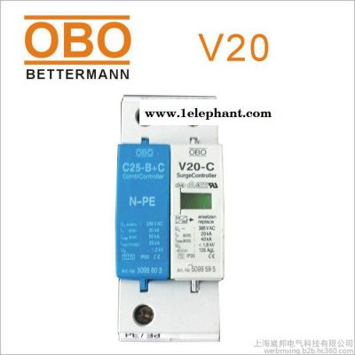 SPD浪涌保护模块OBO避雷模块V20-VA防雷模块图4
