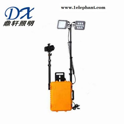 鼎轩照明SW2623 移动式多功能照明装置 45W/25W 升降应急照明工作灯 红蓝警示灯 LED光源 充电式图2