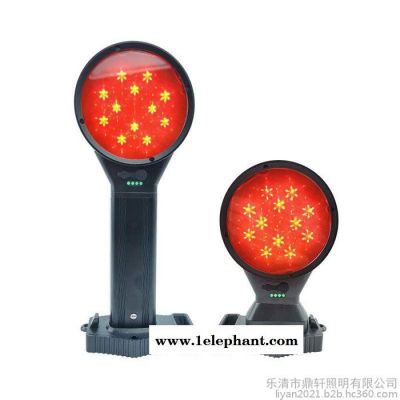 鼎轩照明ZFL4830短款双面方位灯底部磁力吸附电量显示信号灯长亮频闪铁路障碍警示灯图3